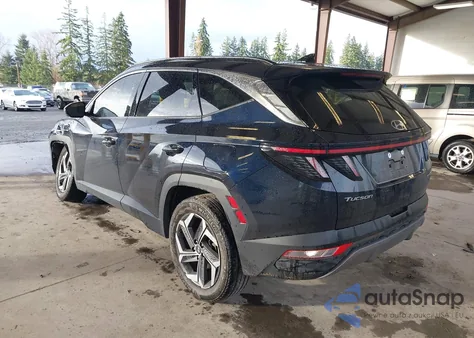 2022 Hyundai Tucson Hybrid Limited z USA, uszkodzony, nr VIN KM8JECA14NU031150